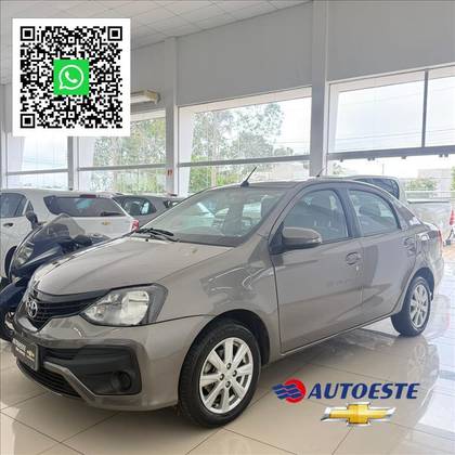TOYOTA ETIOS 1.5 X PLUS 16V FLEX 4P MANUAL TOYOTA ETIOS 1.5 X PLUS 16V FLEX 4P MANUAL